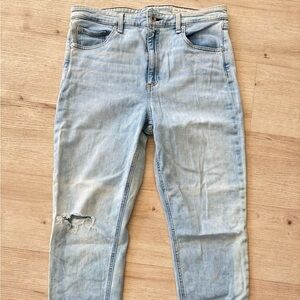 Rag & Bone Nina High Rise Distressed Jeans | Size 31